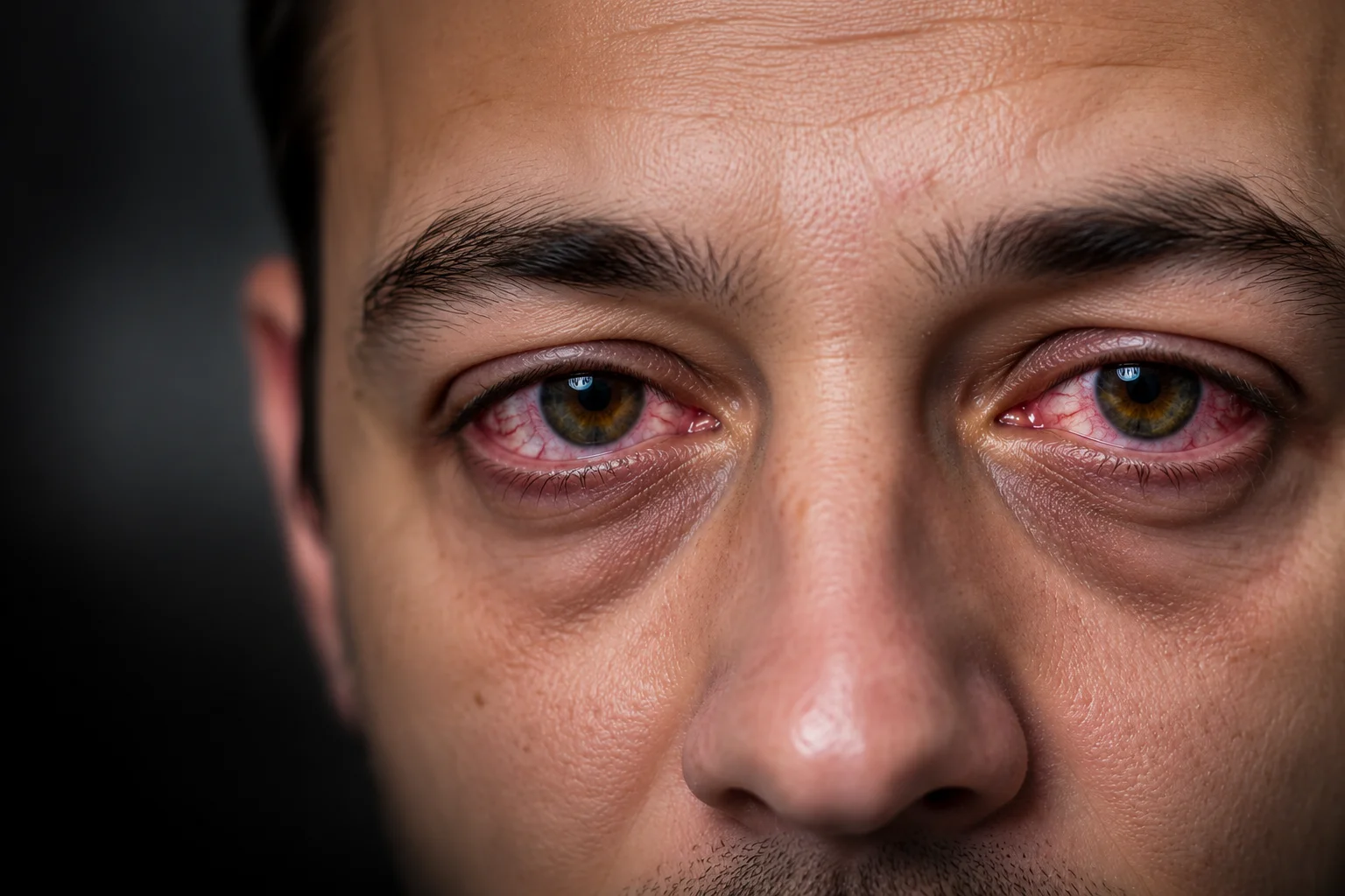 Alcoholic Eyes and its Symptoms