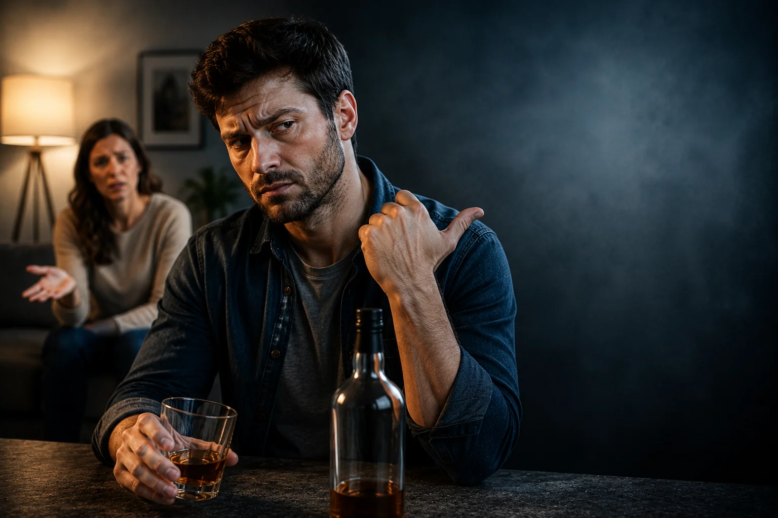 Why Alcoholics Lie and Blame Others