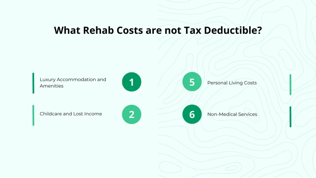 What Rehab Costs are not Tax Deductible