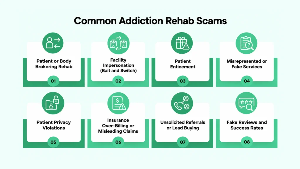 Common Addiction Rehab Scams